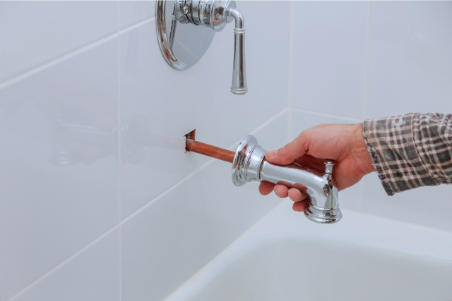 Installing Water Faucet with Bathroom